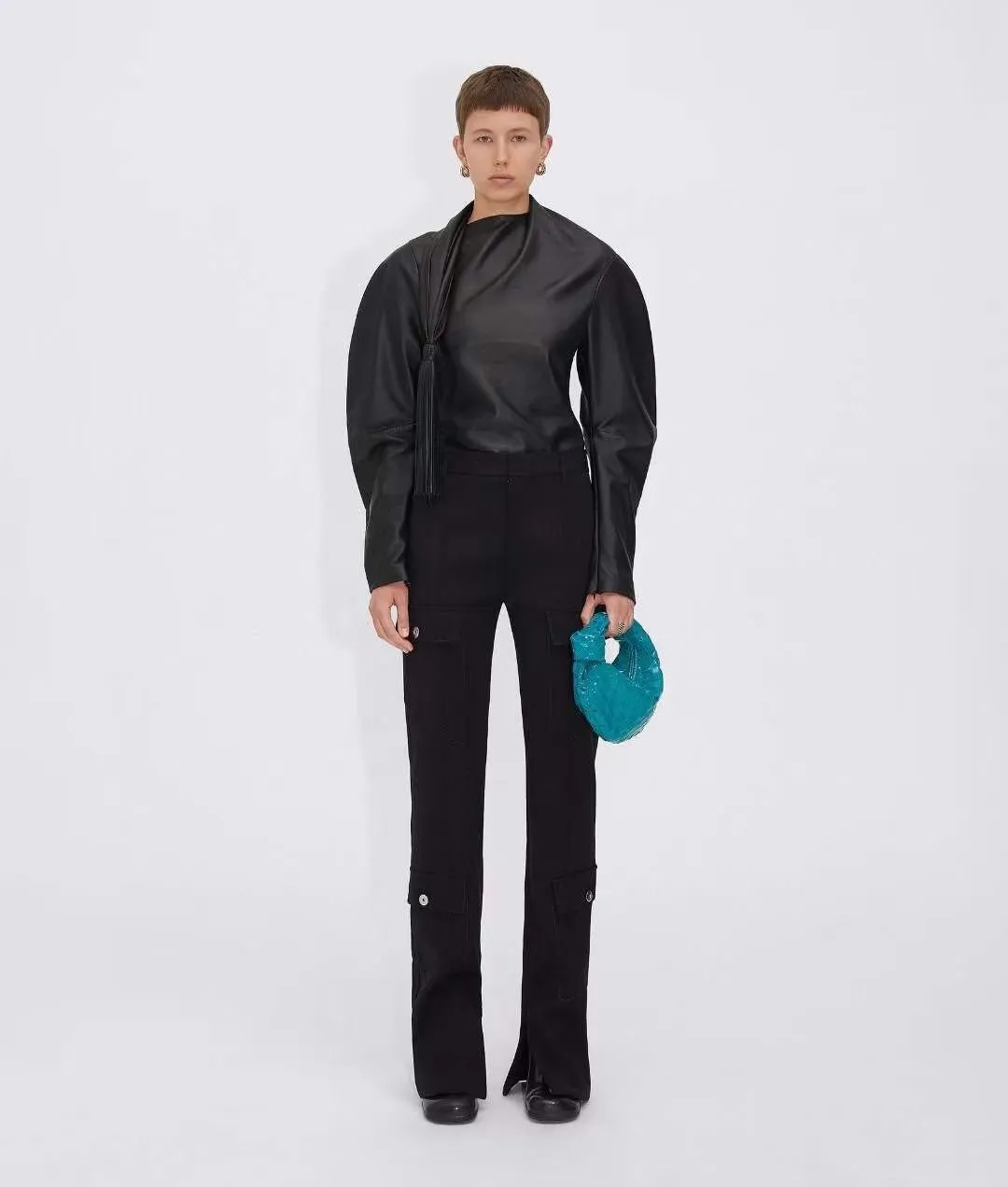 Patent leather spot